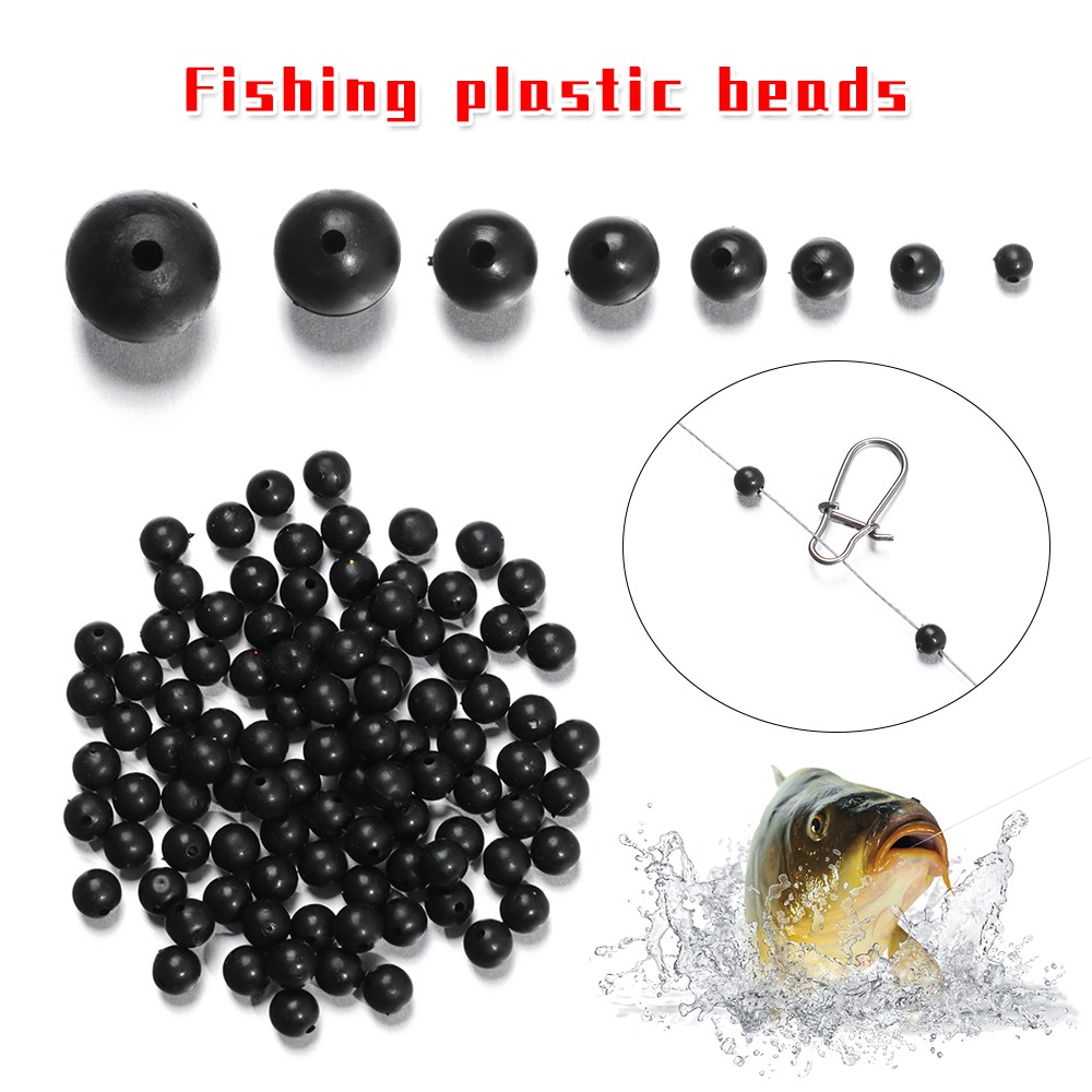 Fishing Lure Accessories - 100 개/몫 낚시대 공간 스토퍼 3mm-10mm