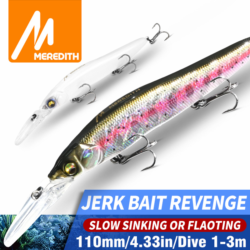 Fishing Lure Swimbait - 메리디스 미노우 워블러 낚시 루어 110mm