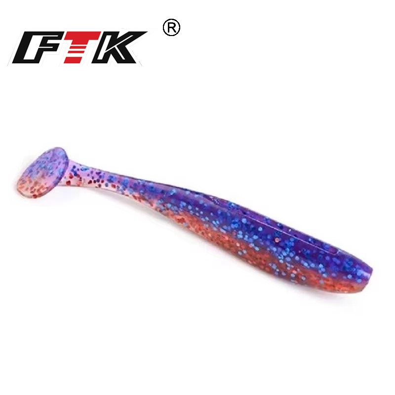 FTK 8-20개 소프트 낚시 루어 T 테일 50mm  - Fishing Lure Swimbait 리뷰 및 가격