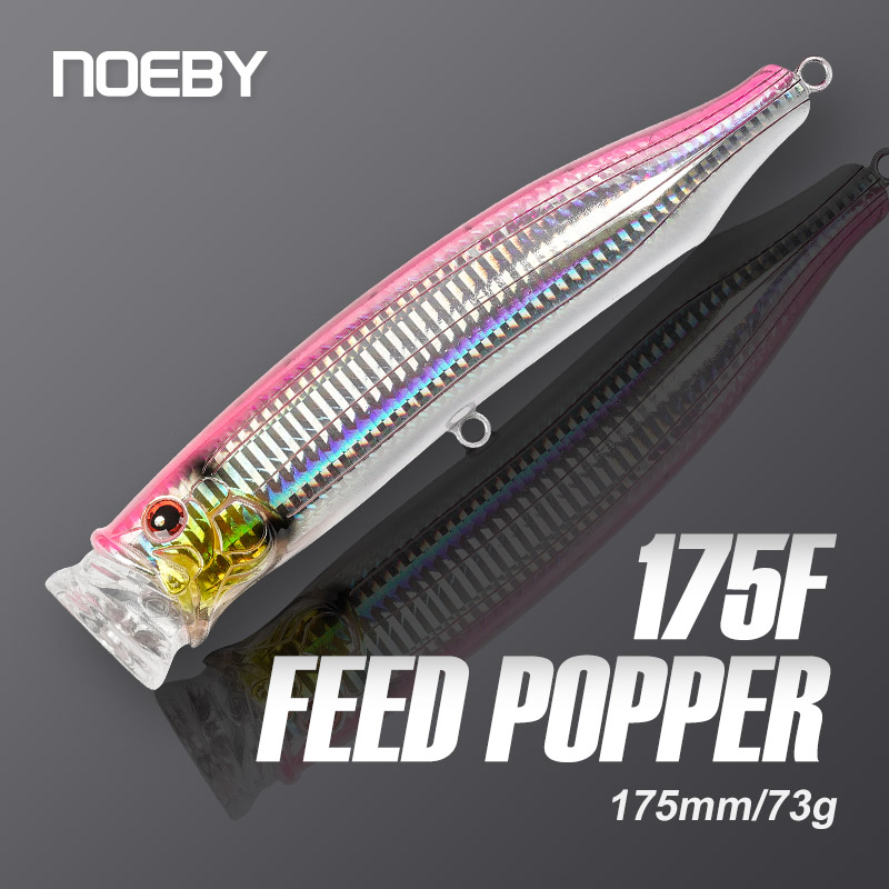 Noeby-Feed 포퍼 낚시 미끼, 탑워터 워블러,  - Fishing Lure Buzzbait 리뷰 및 가격