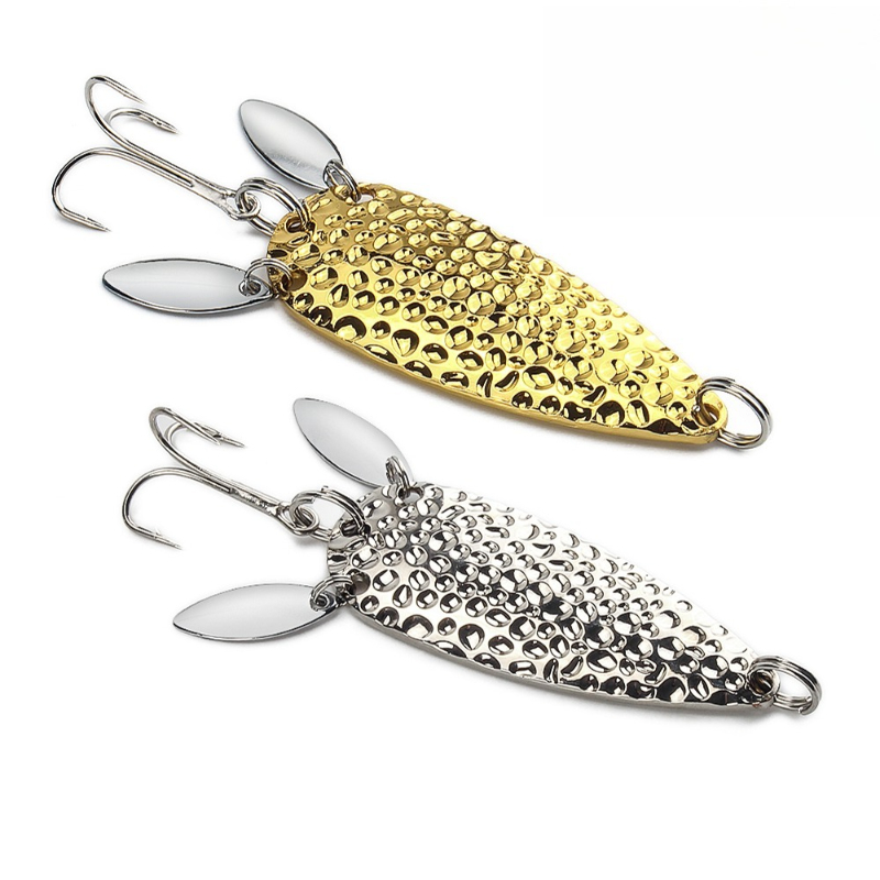1Pcs 금속 스푼 Spinnerbait 더블 회전 하 - Fishing Lure Spinnerbait 리뷰 및 가격