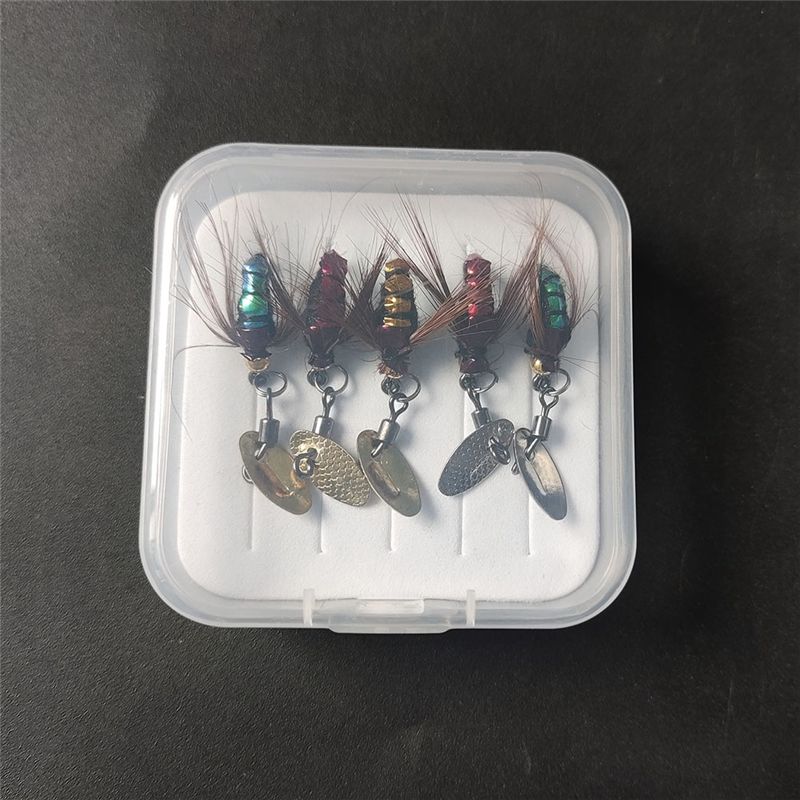 T34C 스팽글 루어 미끼 인공 플라이 훅 마이크로 오 - Fishing Lure Accessories 리뷰 및 가격